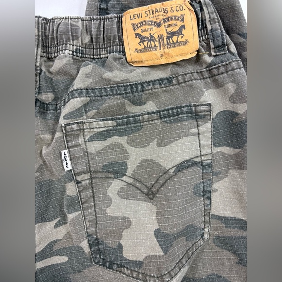 Levi’s Boys Green Camo Joggers Size XL (Unisex) - Picture 5 of 9